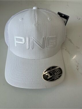 Ping Hat white